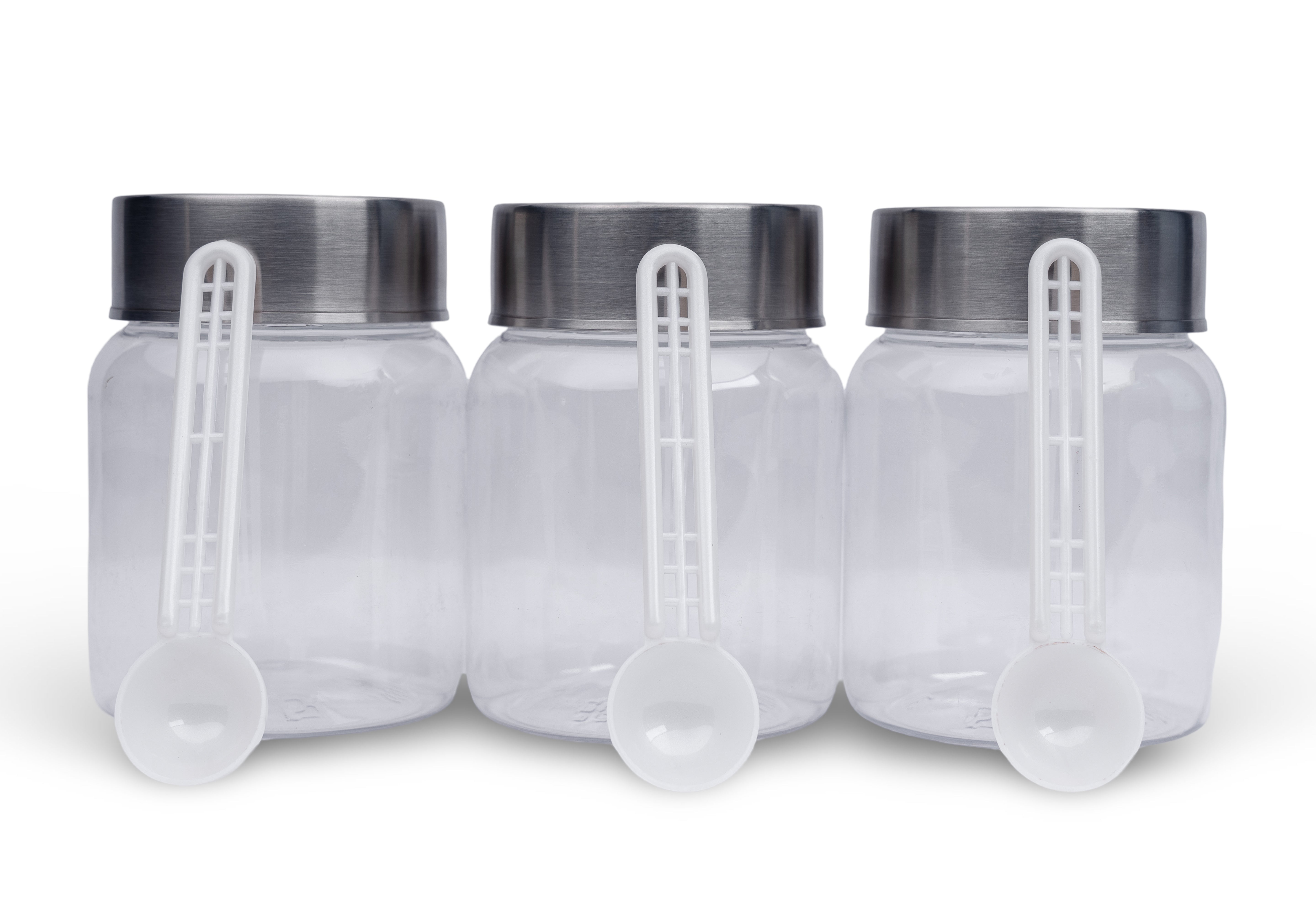 Storito 500 Plain Steel Cap - 3pc set