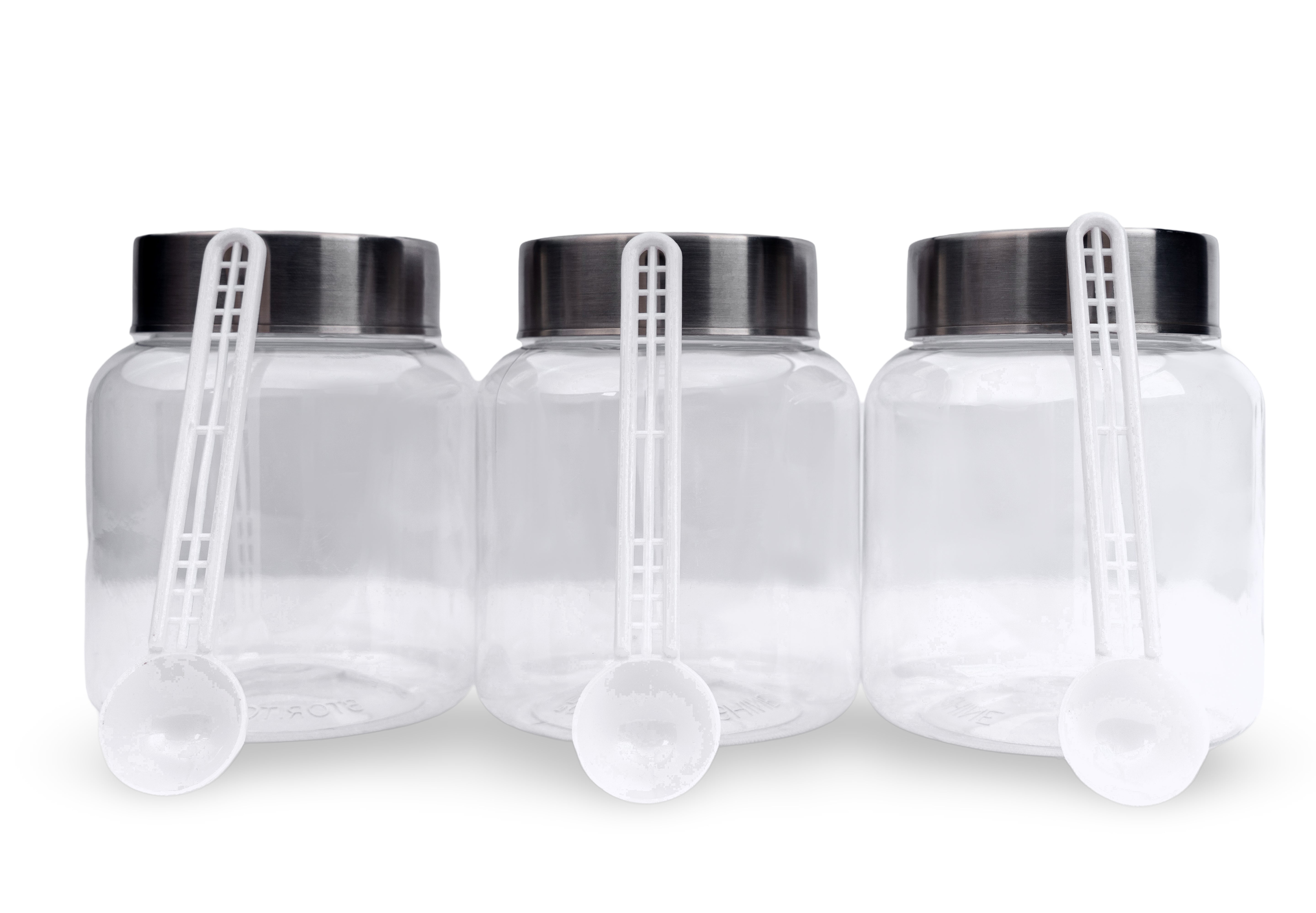 Storito 1000 Plain Steel Cap - 3pc set