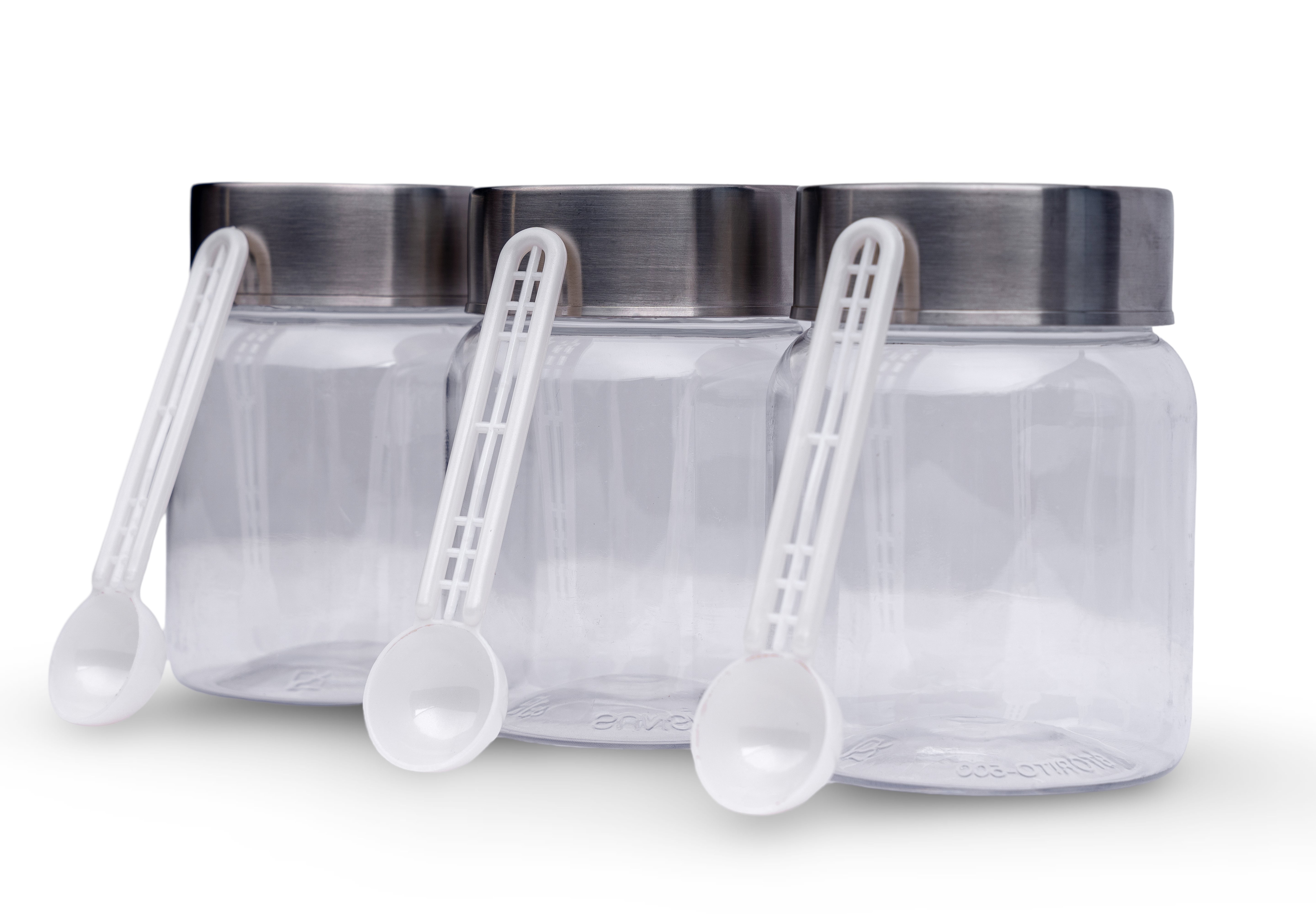 Storito 500 Plain Steel Cap - 3pc set