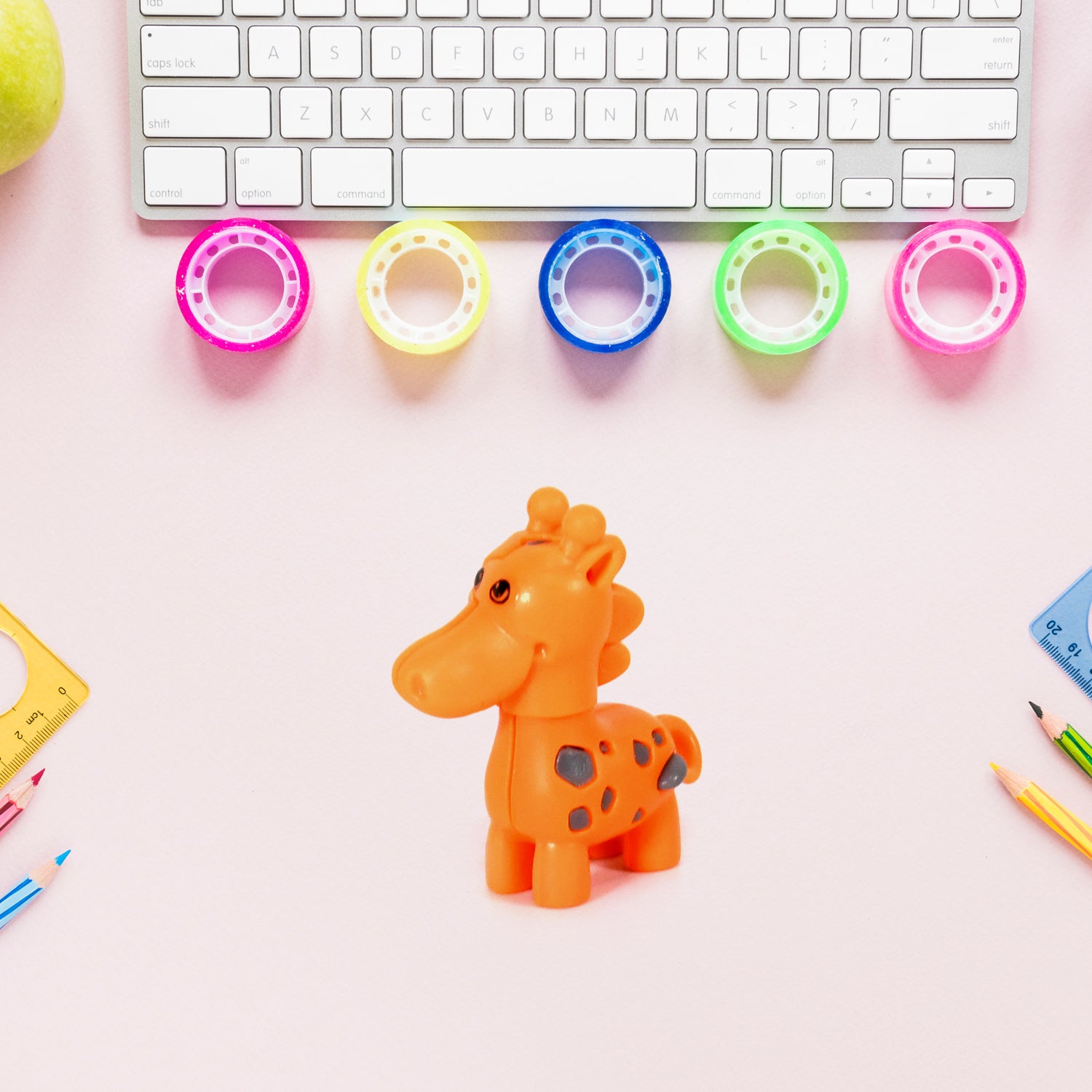 Extandable Giraffe Toy Cute Looking Giraffe With Extandable Neck (1pc)