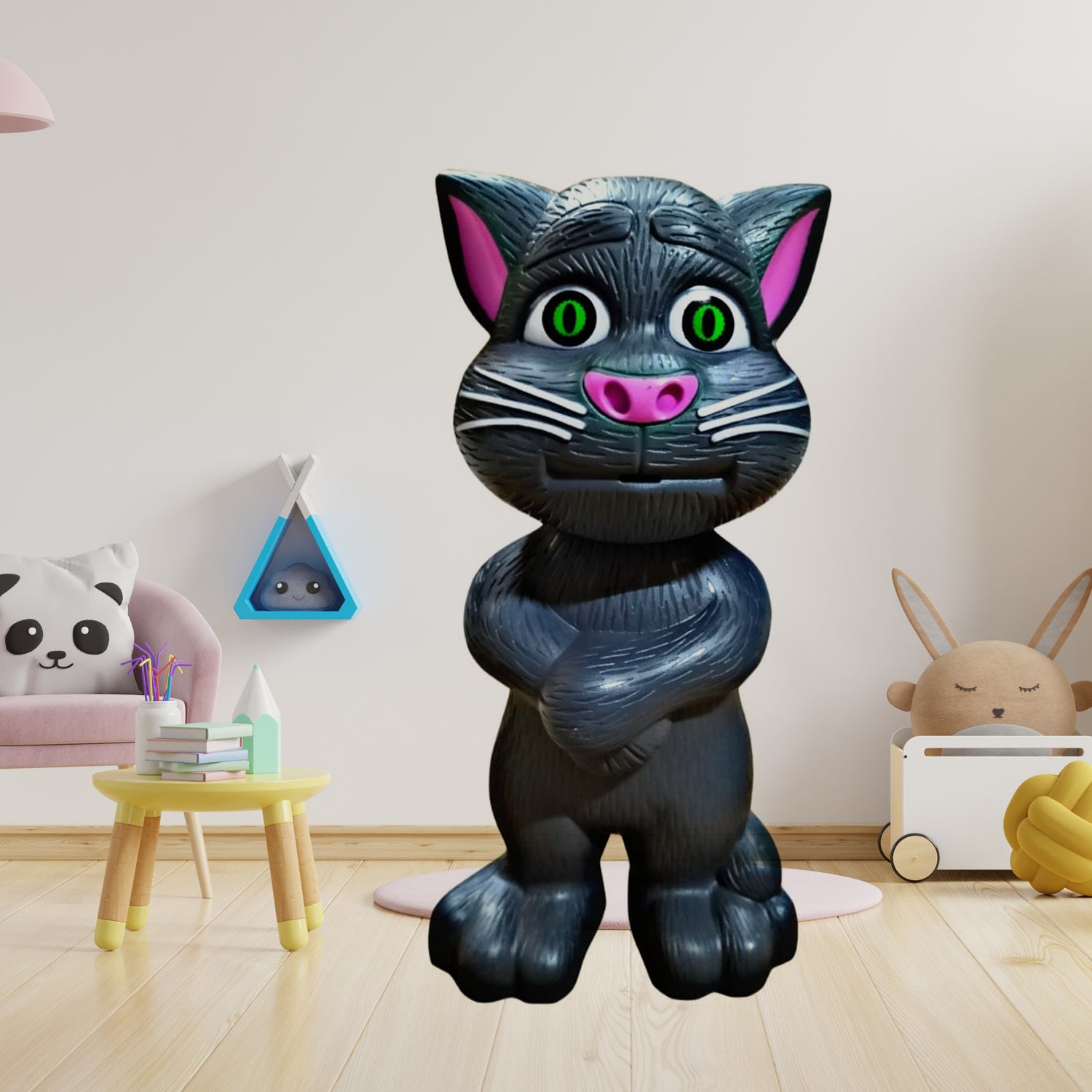 Talking Mimicry Touching Tom Cat Intelligent Interactive Toy With Wonderful Voice For Kids Children Playing And Home Decorate.