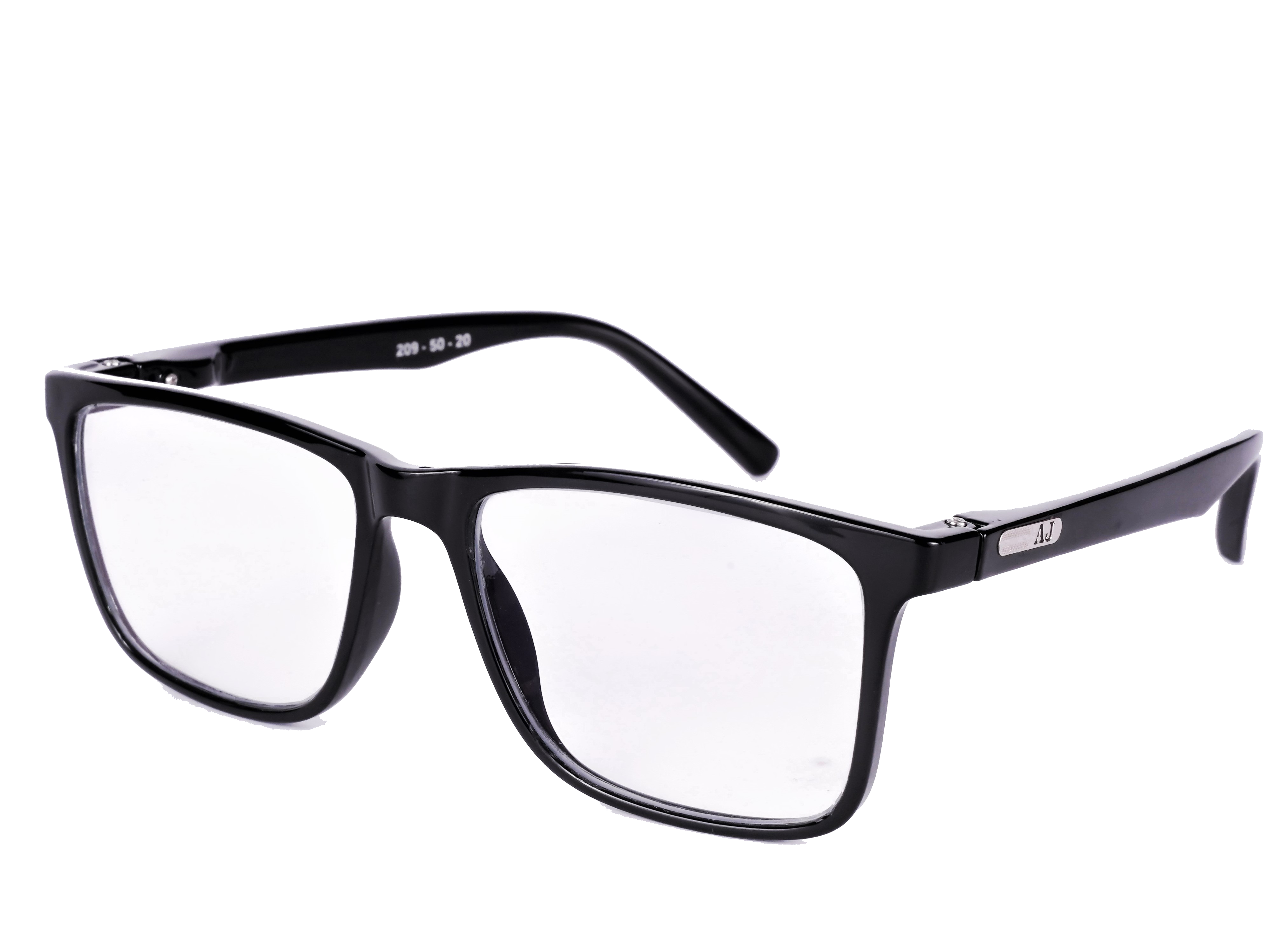 UNISEX System Glasses | 100% UV Protected |Anti Glare Blocks Harmful Rays |  Zero Power | Square-Shaped glassy  Black