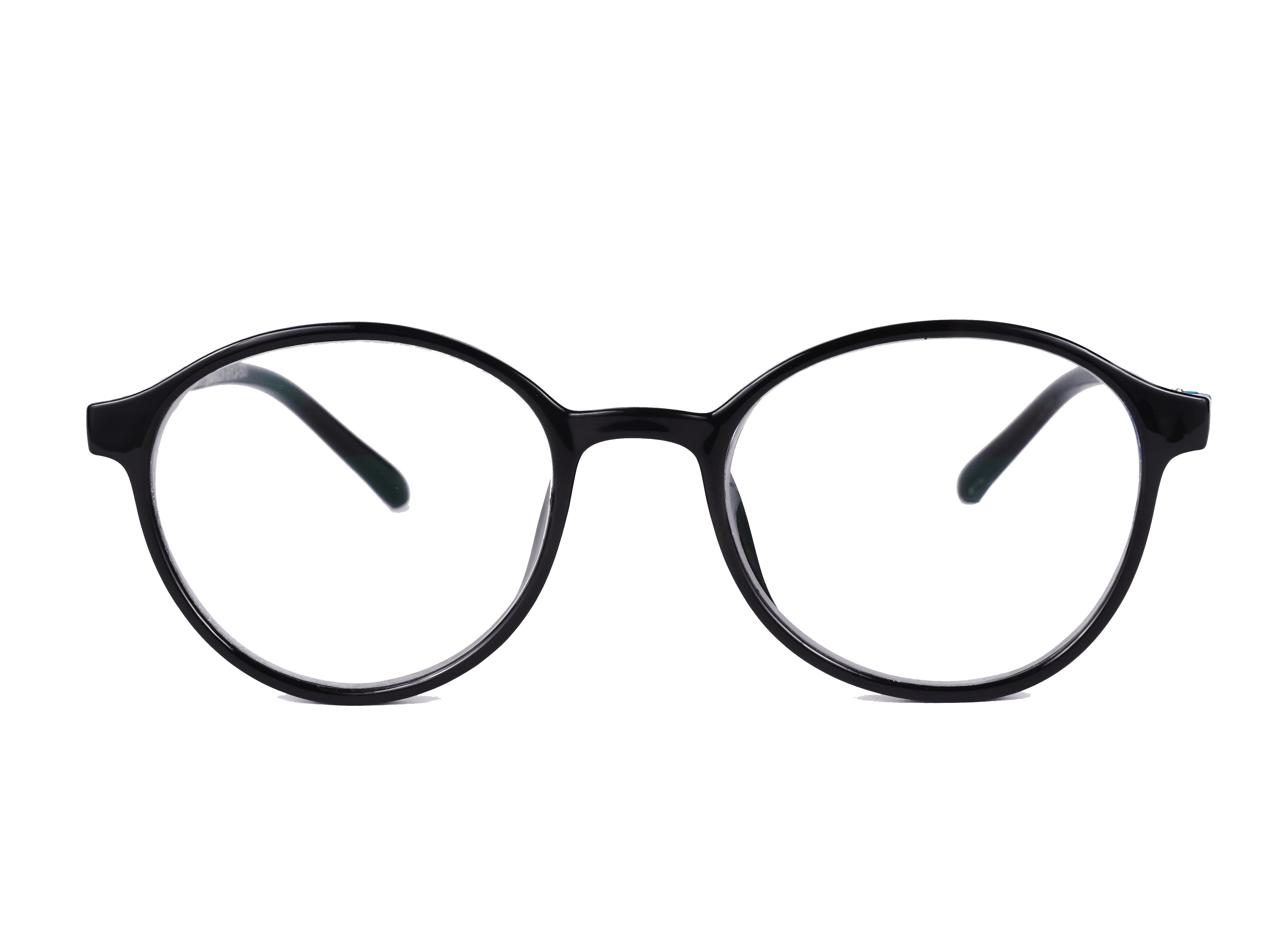 System Glasses for Women | 100% UV Protected |  Oval shape | Anti Glare | Blocks Harmful Rays |  BLUE & BLACK