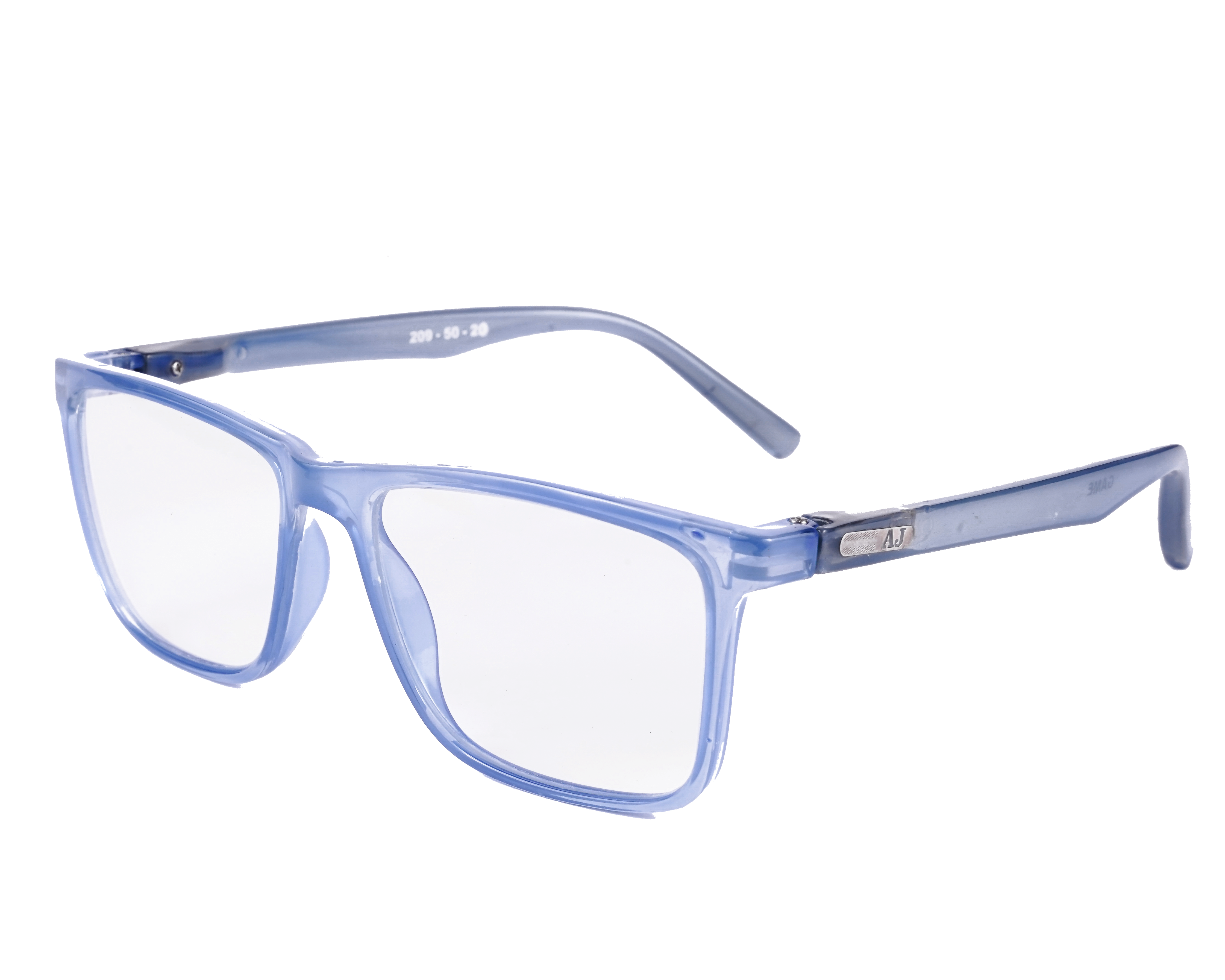 UNISEX System Glasses | 100% UV Protected |Anti Glare Blocks Harmful Rays |  Zero Power | Full Blue | Square