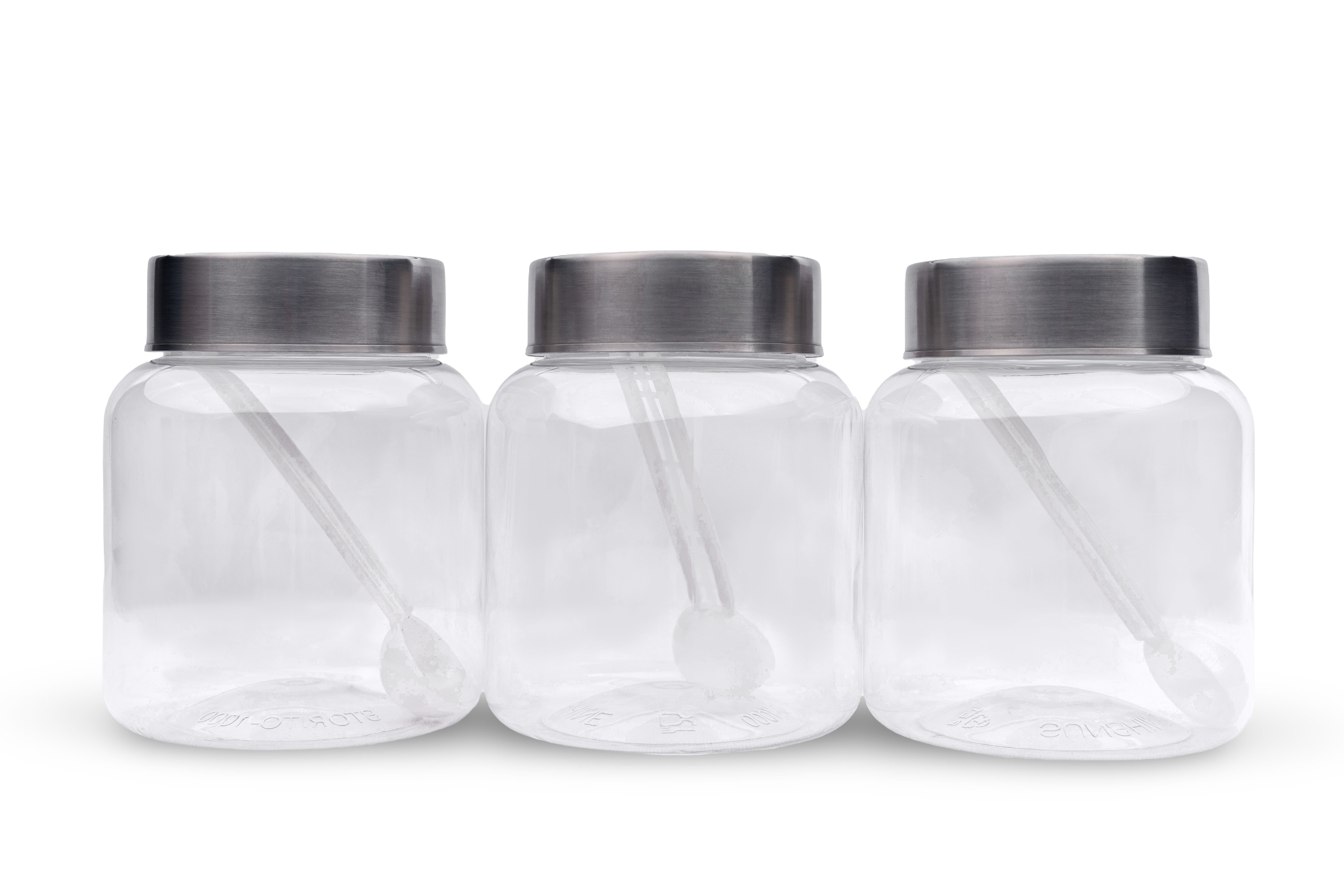 Storito 1000 Plain Steel Cap - 3pc set