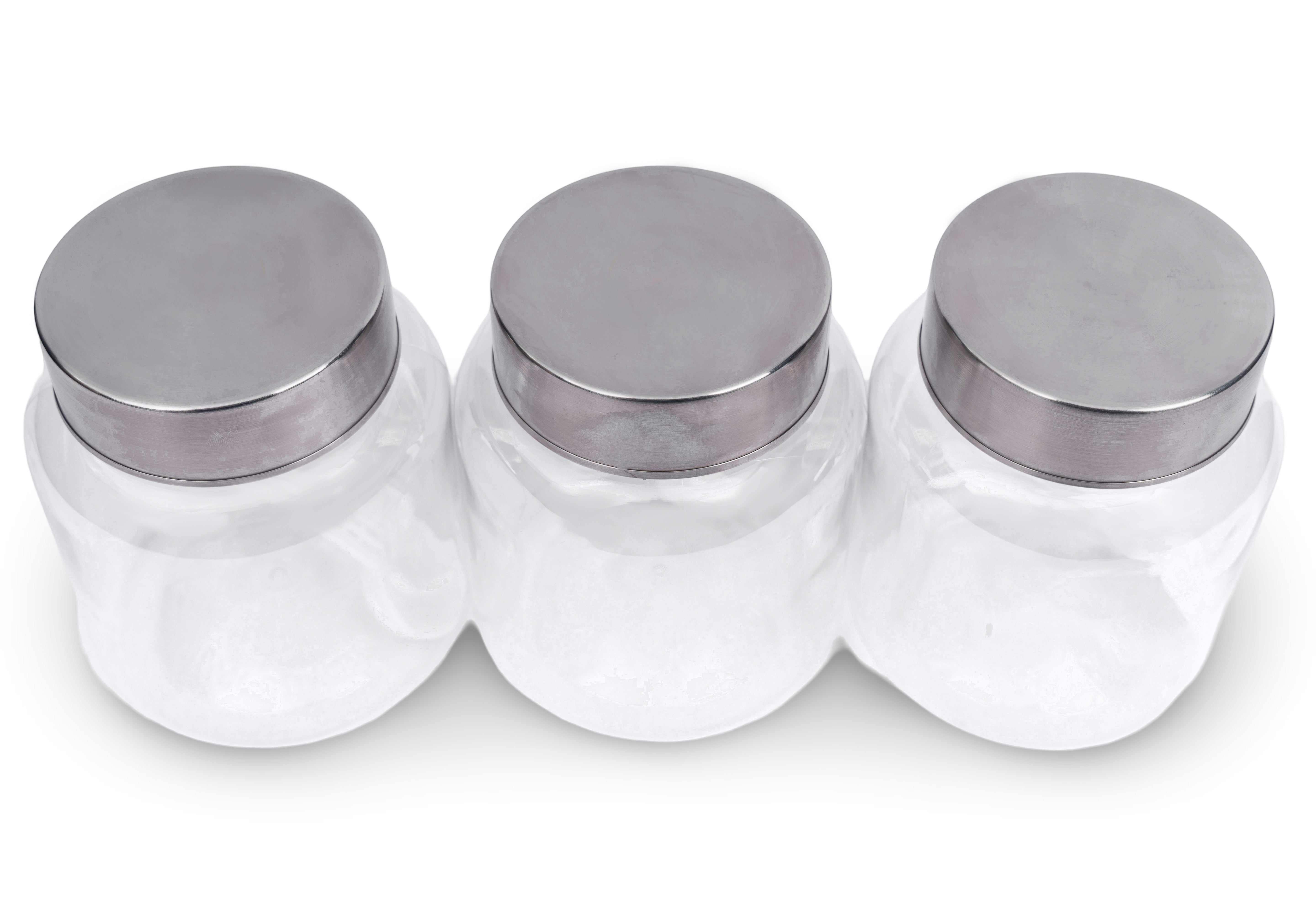 Storito 1000 Plain Steel Cap - 3pc set