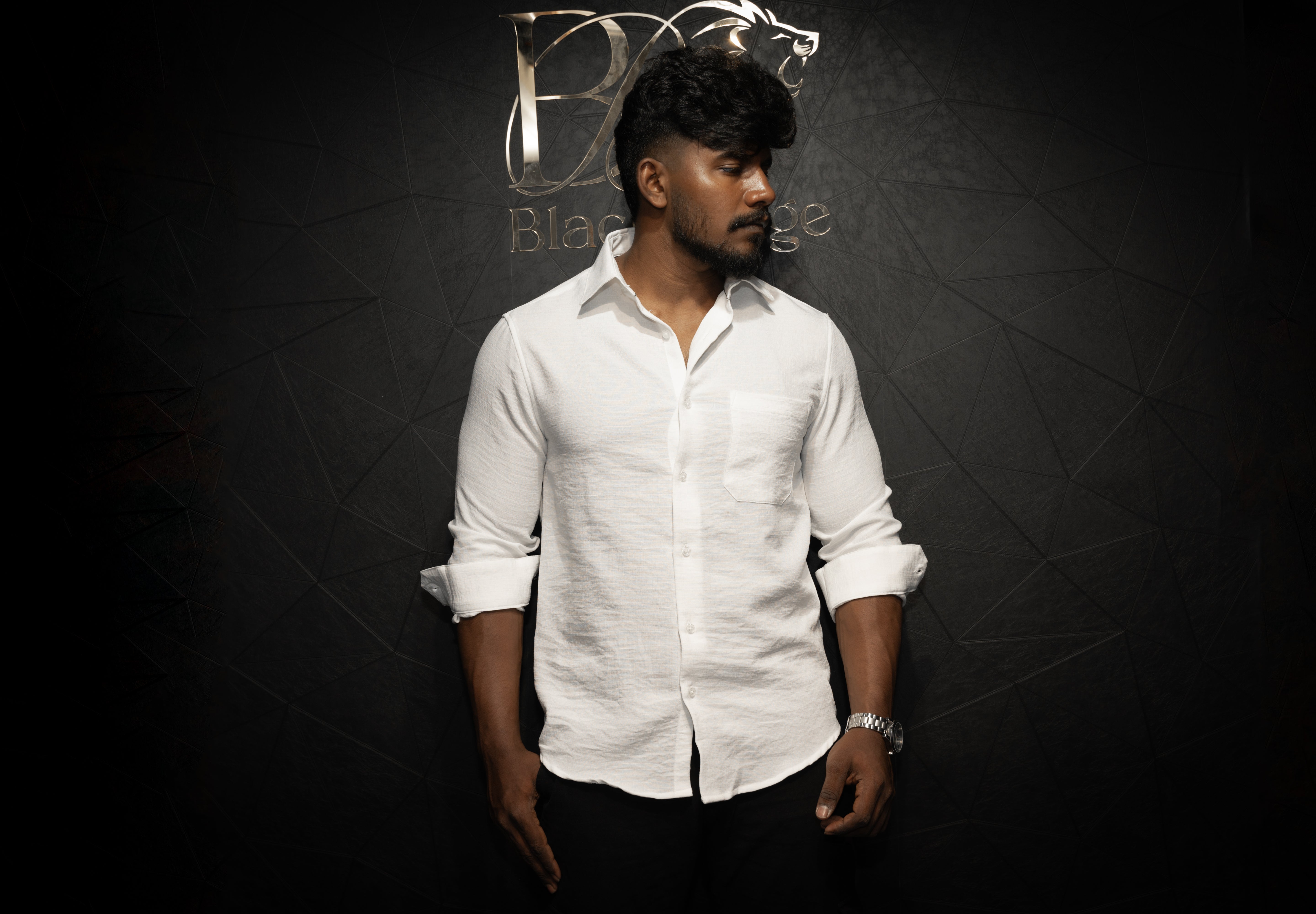 Premium Men's Formal Linen Shirt - Regular fit | Plain | Full Sleeve | White