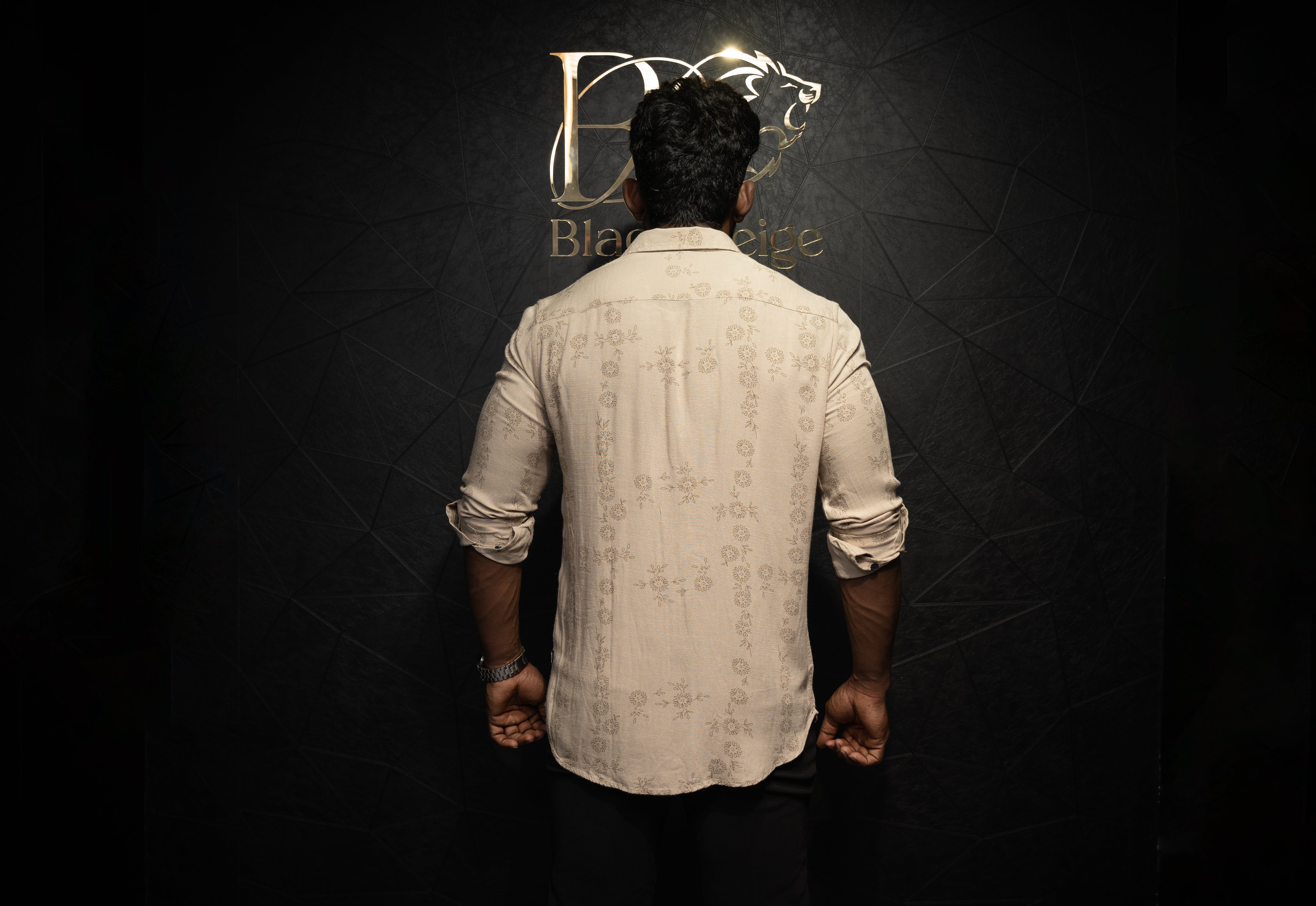 Premium Men's Floral Printed Casual Shirt | Full Sleeve | Sandal