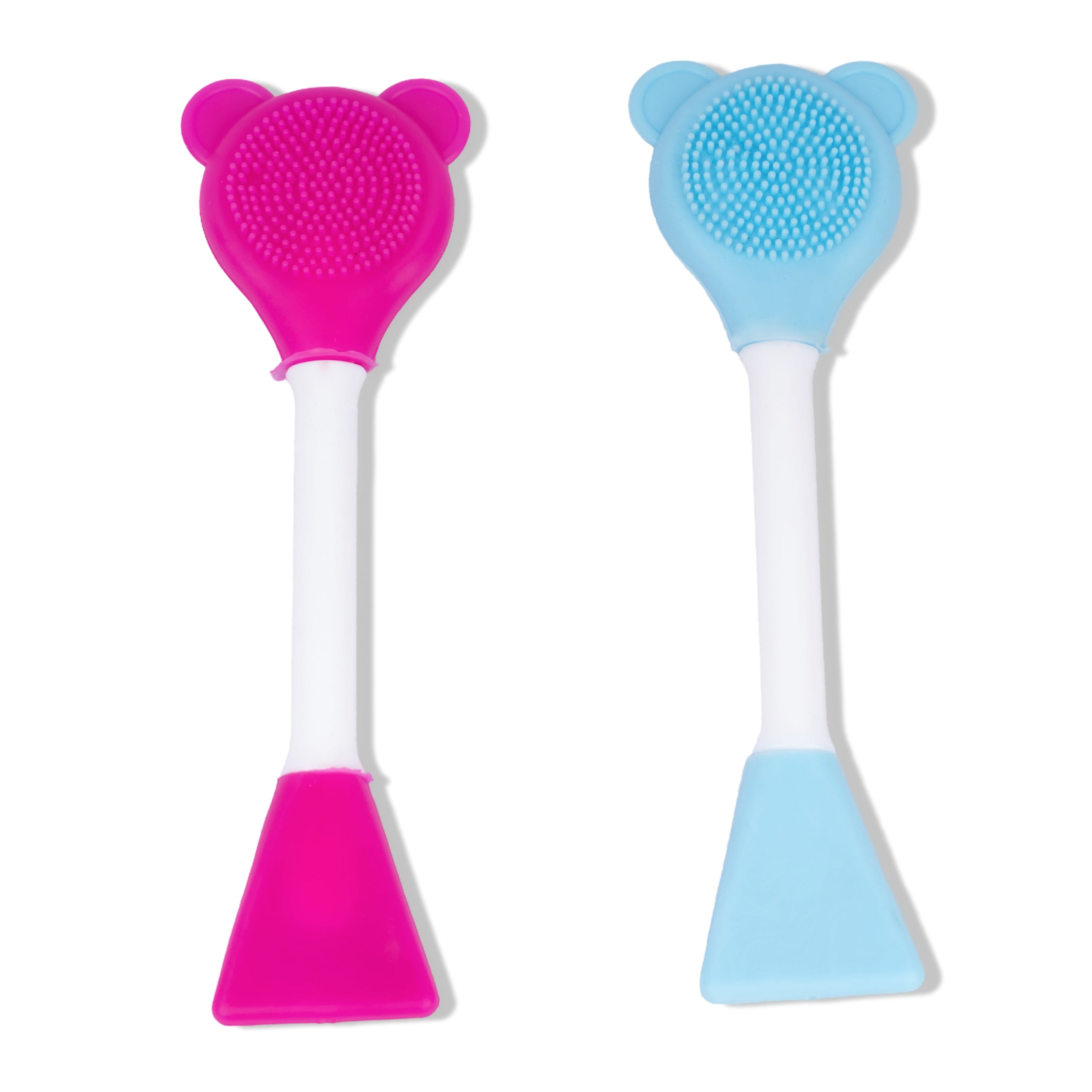 2 in 1 Silicone Face Scrubber Brush for Men & Women pack of 2