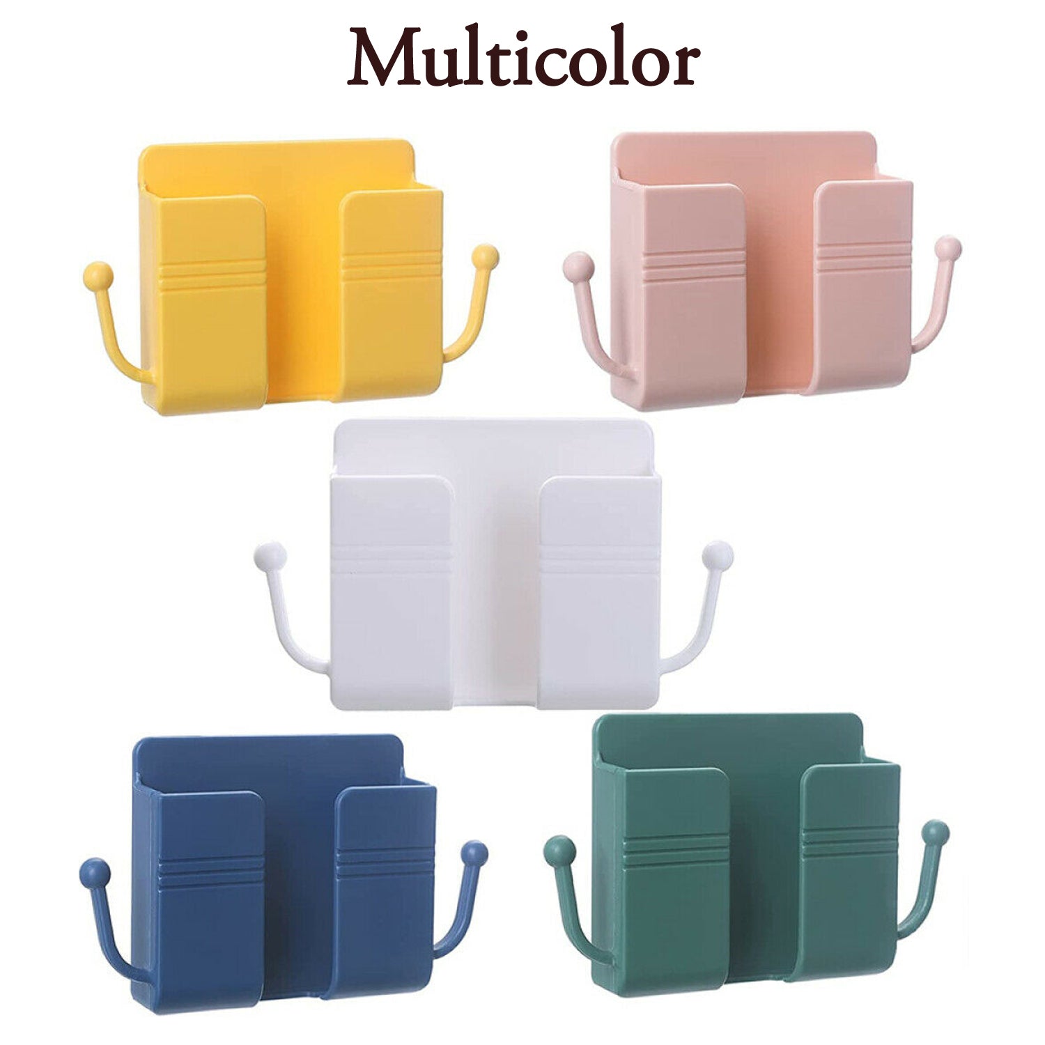 1 Pc Wall mount Mobile Stand With Hook Design Used In All Kinds Of Places Including Household And Many More As A Hanging Support For Cloths And Stuffs Purposes.