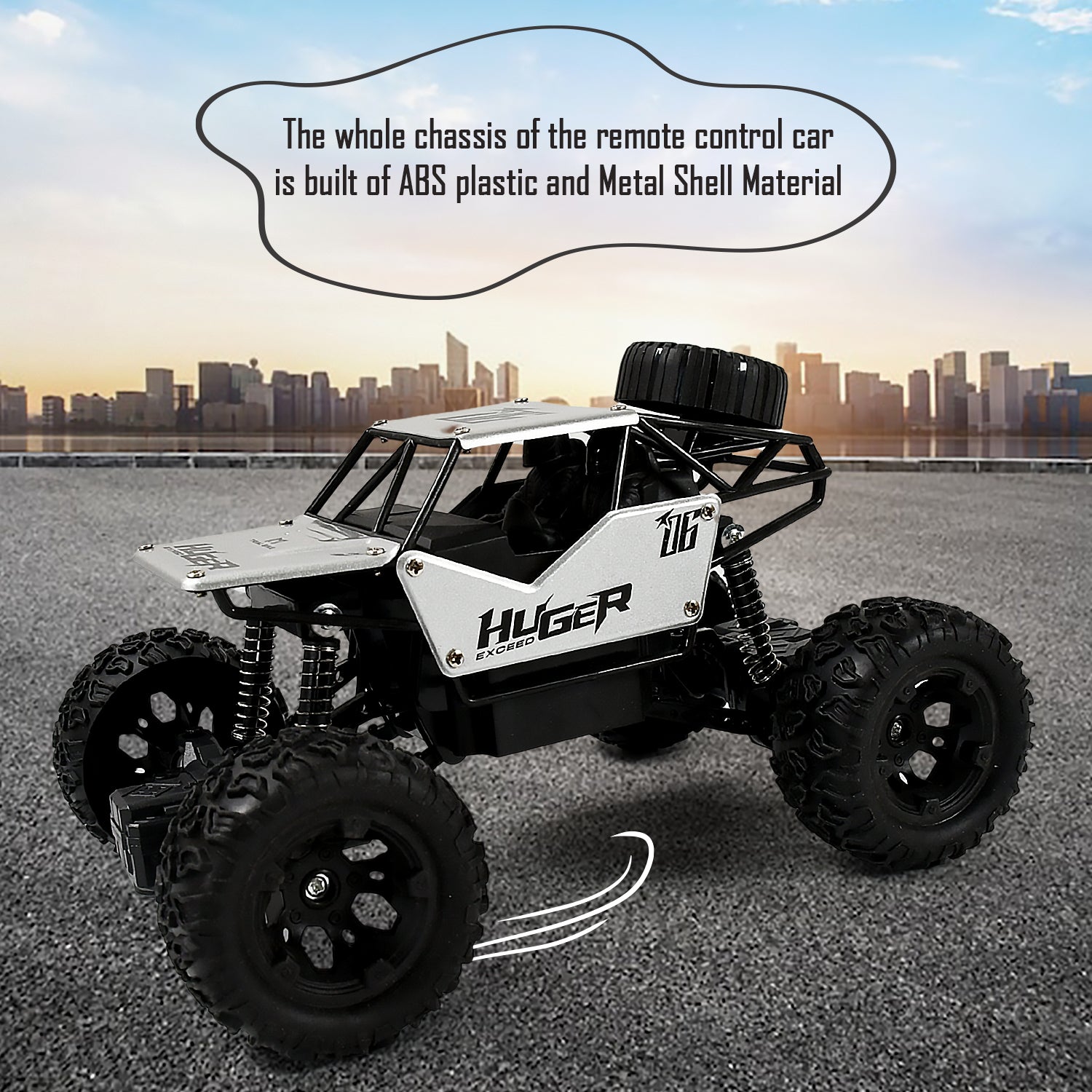 118 Scale Rock Crawler Monster Rc Truck All Terrain Stunt Racing Car Rechargeable Indoor Outdoor Toy Car