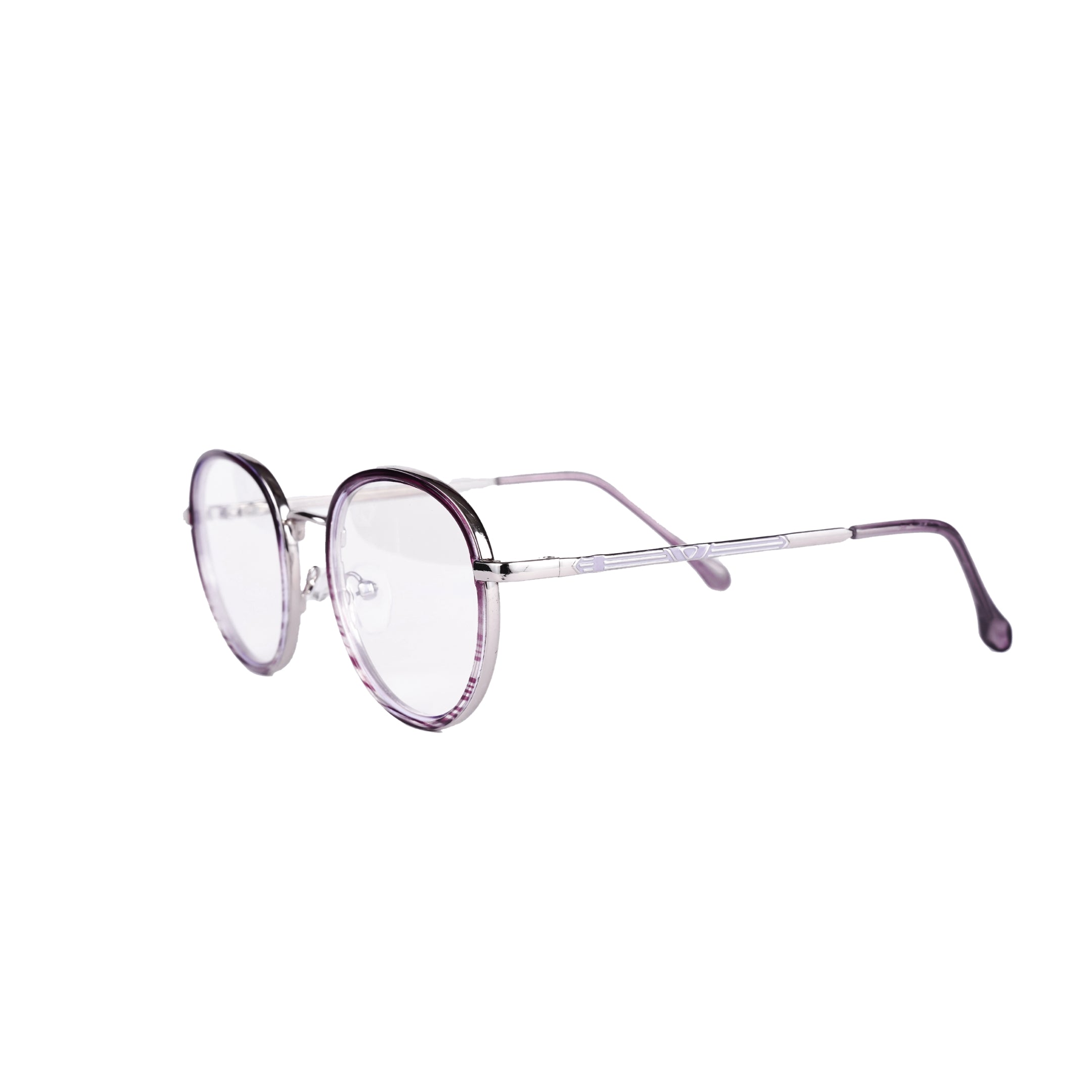 PREMIUM Blue Light Blocking Glasses for WOMEN |  Anti Glare UV Protection |  Stylish Glossy ROSE Rim with Metallic Steel Frame