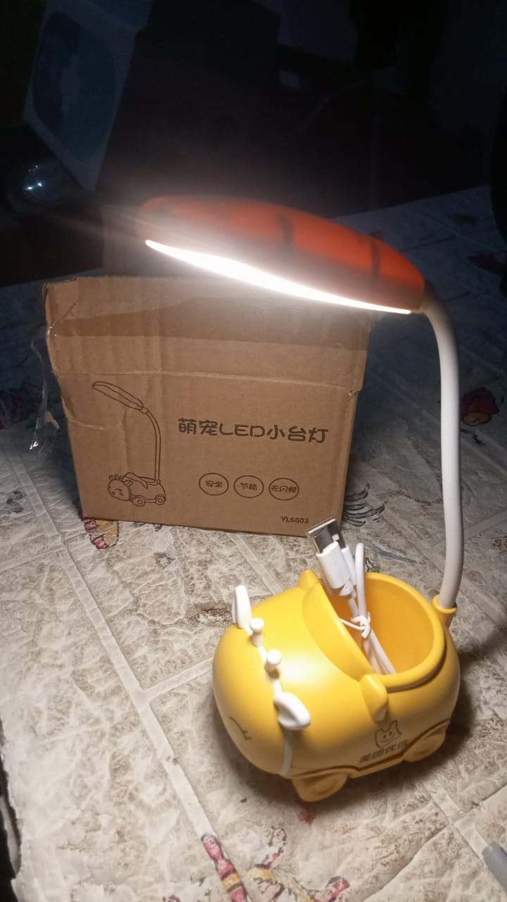 Led Reading Light 360 Adjustment Usb Charging Foldable Usb Charging Desk Lamp Creative Desk Lamp Led Table Light Desk Lamp For Homes For Offices (1 Pc )