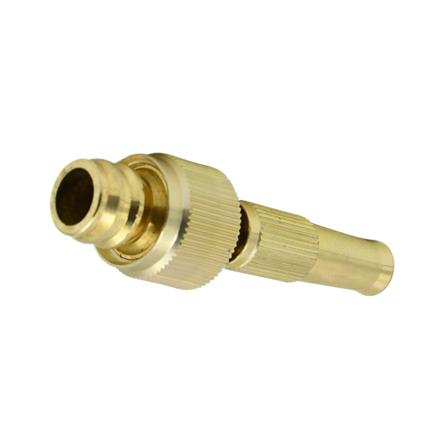 Water Spray Nozzle For Water Pipe Booster Nozzle For Car Wash Nozzle With High Pressure Water Adjustable Brass Nozzle Water Spray Gun For Gardening Watering Tools