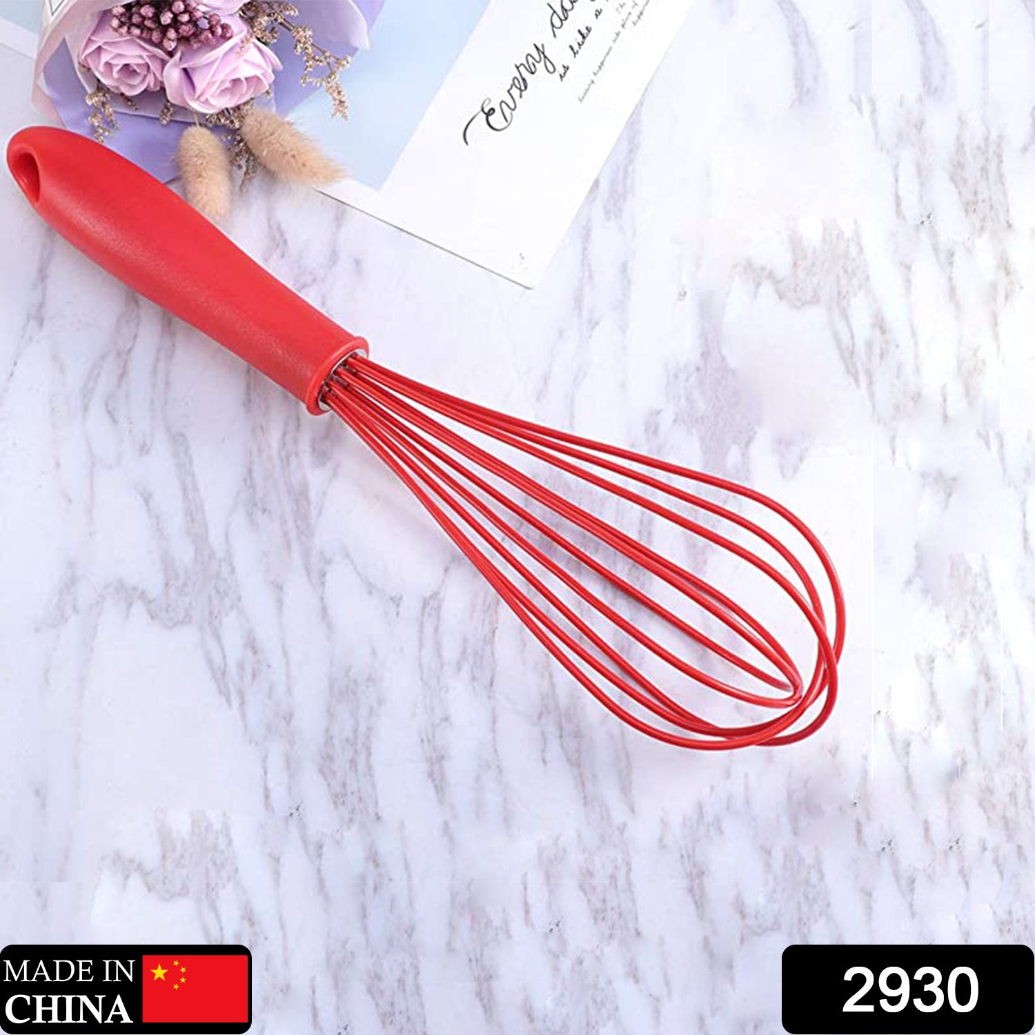 Manual Whisk Mixer Silicone Whisk Cream Whisk Flour Mixer Rotary Egg Mixer Kitchen Baking Tool.