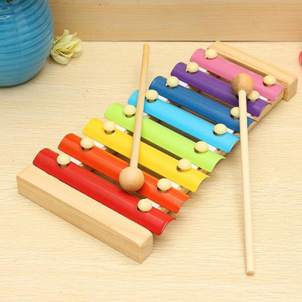 Wooden Xylophone Musical Toy For Children (Multicolor)