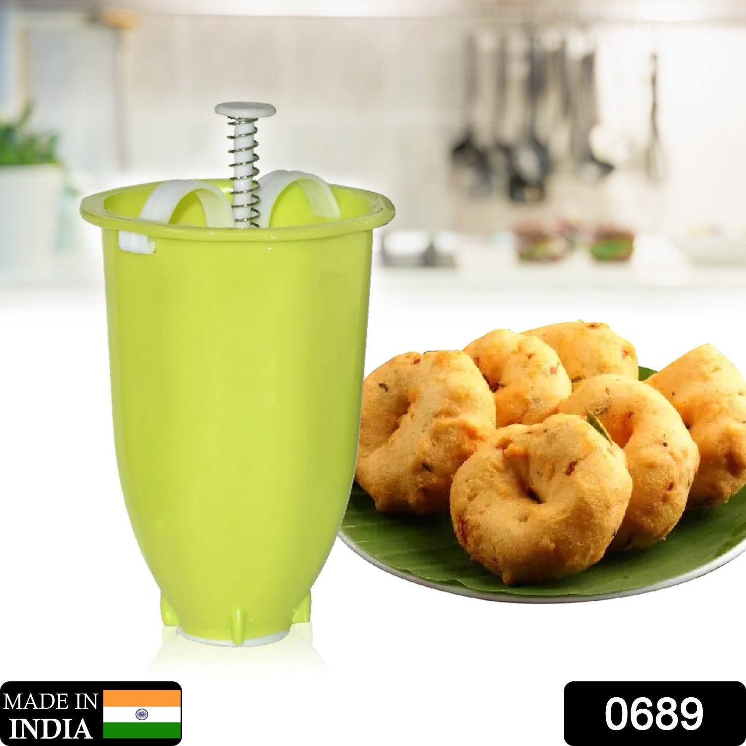vada Maker Mini Donut Maker Dispenser Plastic ( 1 Pc )