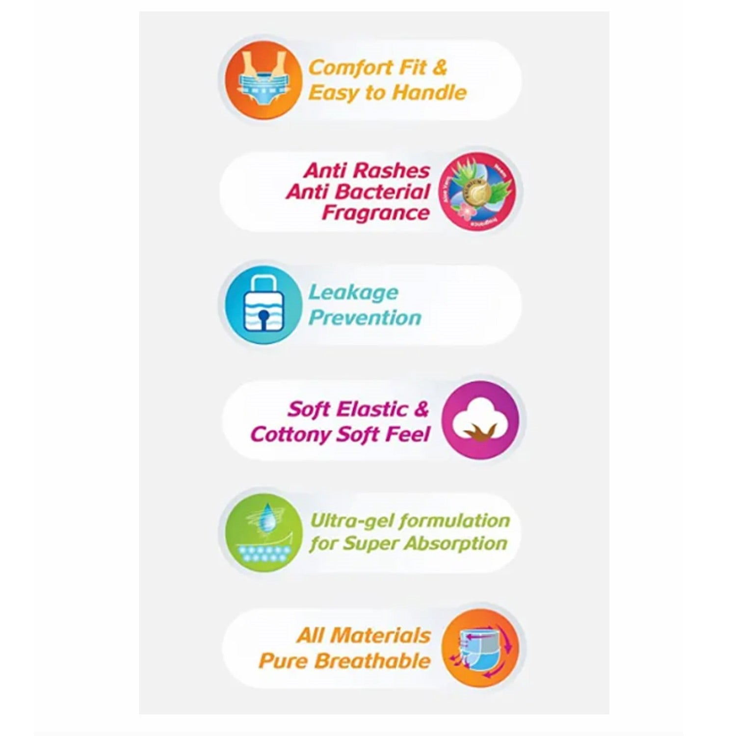 Small  Champs Dry Pants Style Diaper- Small Best For Travel  Absorption Champs Baby Diapers Champs Soft And Dry Baby Diaper Pants (S5 Pcs )