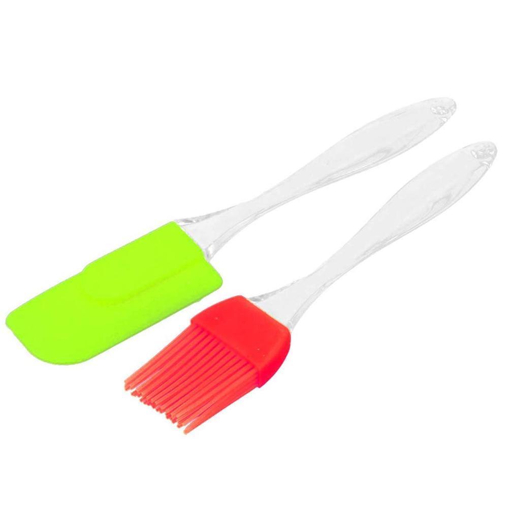 Spatula And Pastry Brush For Cake Mixer