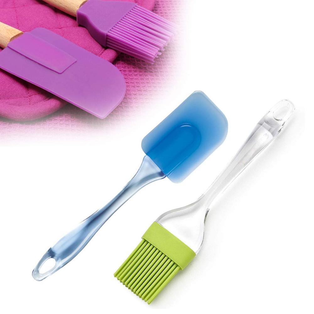 Spatula And Pastry Brush For Cake Mixer