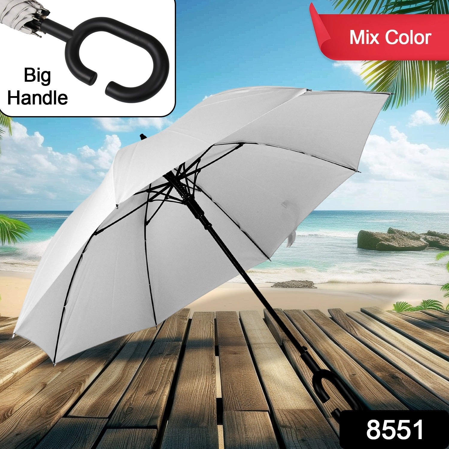 umbrella Summer Sun And Rain Protectionfoldable Cute Umbrella  C-shaped Handle  Uv Protection Rain Sun Umbrella  Travel Accessories  Umbrella For Children Girls And Boys (1 Pc  Mix Color)