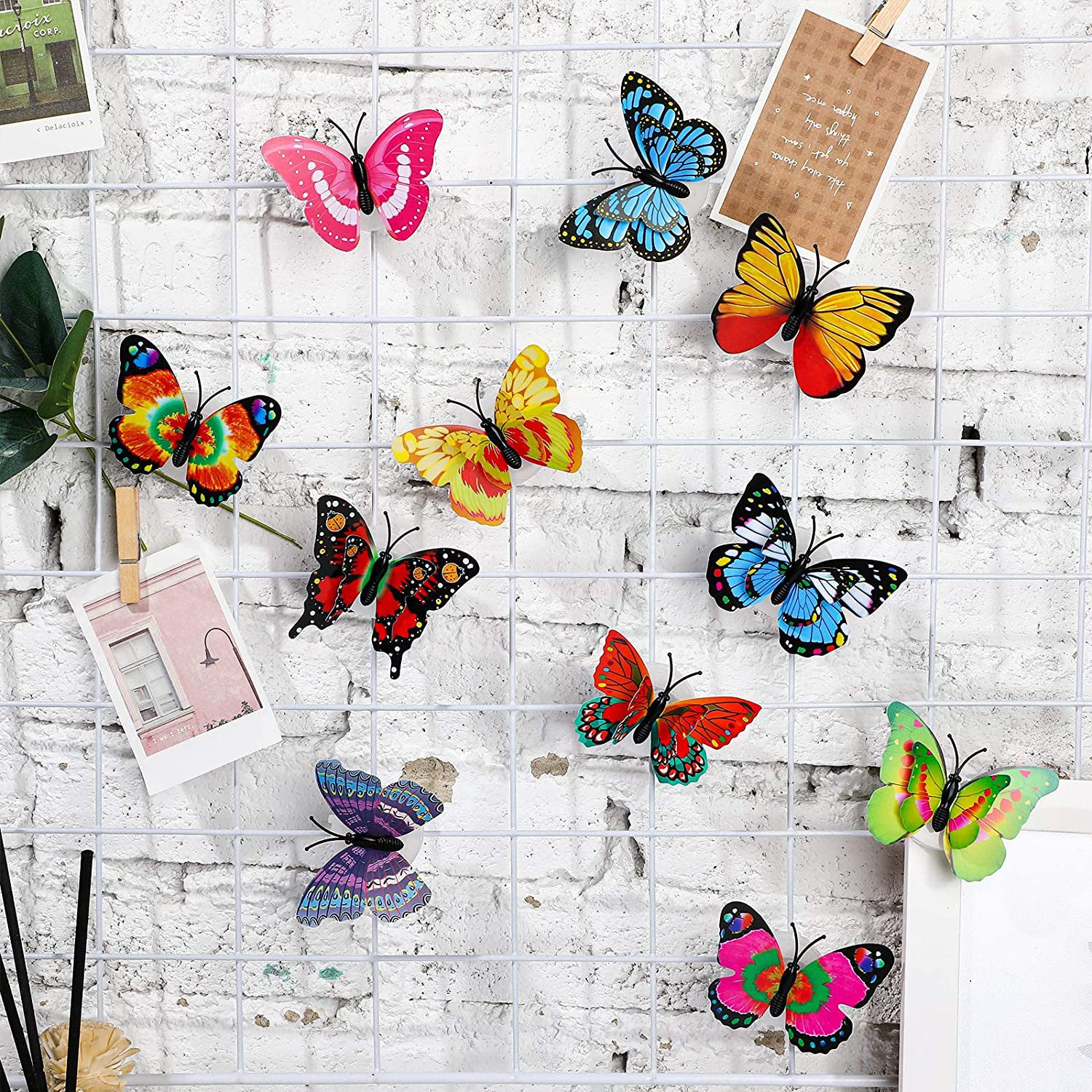 The Butterfly 3d Night Lamp Comes With 3d Illusion Design Suitable For Drawing Room Lobby.
