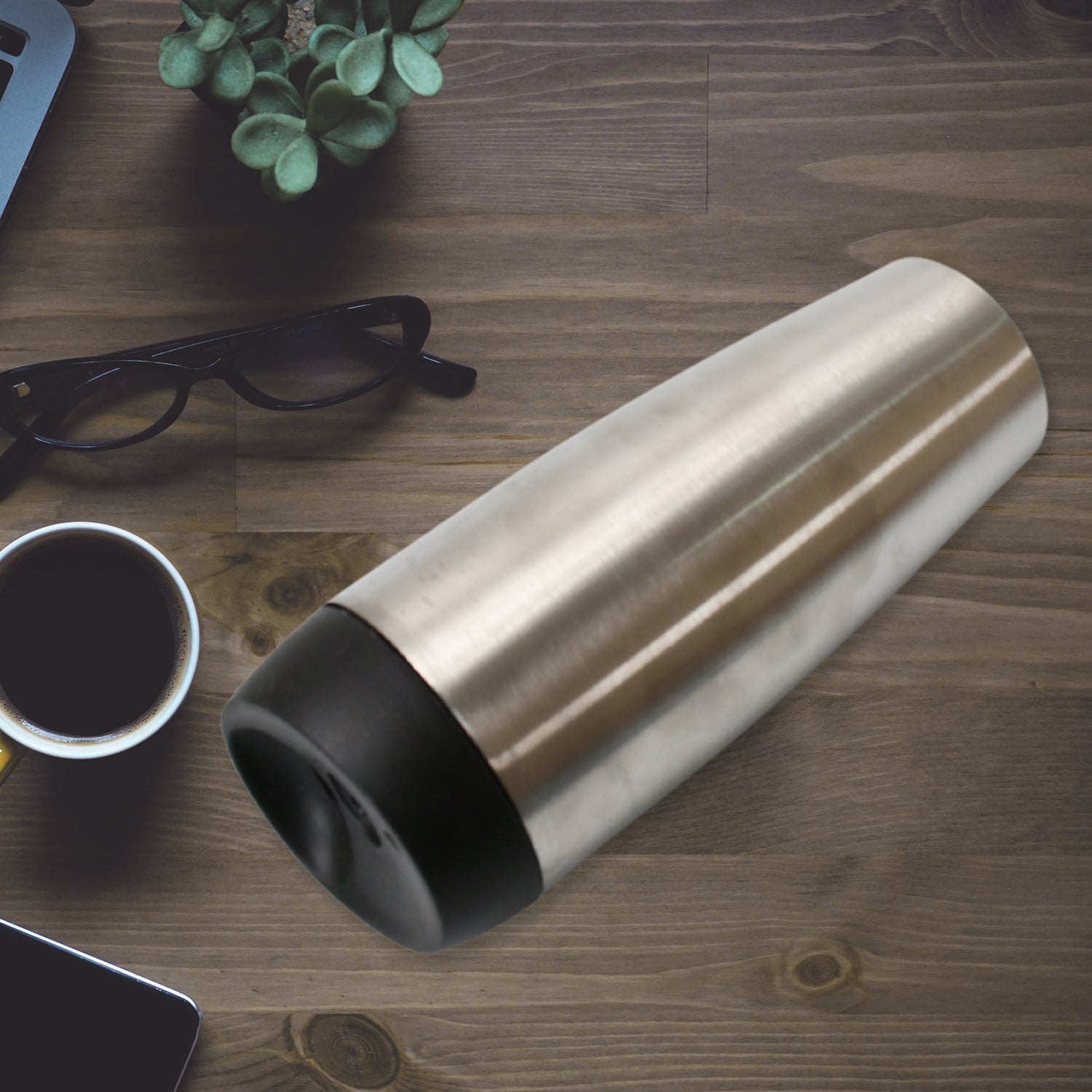 Stainless Steel Vacuum Insulated Coffee Cups Double Walled Travel Mug Car Coffee Mug With Leak Proof Lid Reusable Thermal Cup For Hot Cold Drinks Coffee Tea (850ml Approx)